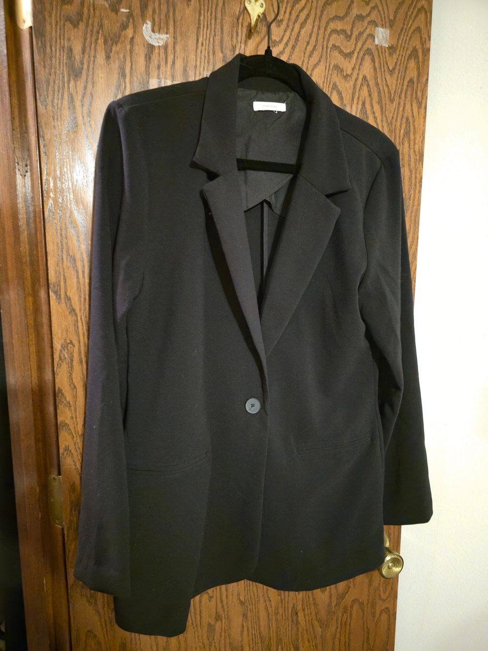 Maurices Black Single-Button Blazer